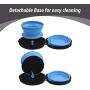 Pet Travel Dog Food Bin Container with Detachable Bowls Portable Pet Bowls for Outdoor Use