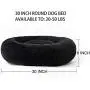 Dog Bed for Large Dogs Chew Proof,Medium Dog Bed Durable Machine Washable Dog Bed Square, Comfortable Fleece Puppy Dog Bed Medium Small, Grey