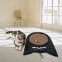 PetLike Cat Scratching Mat Natural Sisal Cat Scratcher Mat with Feather, Scratching Pad Sisal Protect Furniture
