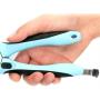 Osama Dog & Cat Pets Nail Clippers and Trimmers - with Safety Guard to Avoid Over Cutting, Free Nail File, Razor Sharp Blade - Professional Grooming Tool for Large and Small Animals