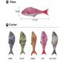 Sarahair Pet Cat Catnip Toy, Pet Cat Kitten Interactive Plush Mint Fish Toy Gift