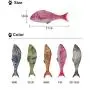 Sarahair Pet Cat Catnip Toy, Pet Cat Kitten Interactive Plush Mint Fish Toy Gift Sarahair Pet Cat Catnip Toy, Pet Cat Kitten Interactive Plush Mint Fish Toy Gift