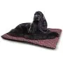 DayDayFun Tribal Pet Mats for Dogs Geometric Rhombuses and Triangles Native American Composition Personalized Pet Placemat Charcoal Grey and White DayDayFun Tribal Pet Mats for Dogs Geometric Rhombuses and Triangles Native American Composition Personalized Pet Placemat Charcoal Grey and White