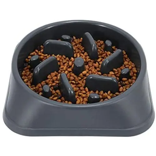 JASGOOD Dog Feeder Slow Eating Pet Bowl Eco-Friendly Durable Non-Toxic Preventing Choking Healthy Design Bowl for Dog Pet Slow Feeder JASGOOD Dog Feeder Slow Eating Pet Bowl Eco-Friendly Durable Non-Toxic Preventing Choking Healthy Design Bowl for Dog Pet Slow Feeder