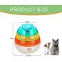JMXAFMY Dog Pet Cat Treat Dispenser Ball Toy Interactive Treat Cat Toys Activity Snackball Tumbler Design