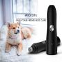 MrCrafts Dog-Nail-Grinder, Electric-Rechargeable-Pet-Nail-Grinder, Painless-Paws-Grooming-File, Dog-Nail-Clippers, Nail-Trimmer-for-Small-Medium-Large-Dogs-Cats (Model 1)