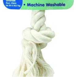 Aspen/Booda Corporation DBX50763 2-Knot Rope Bone Dog Chew Toy, Large