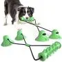 CHZHENG Dog Chew Toothbrush, Double Sucker Pull Rope Dog Toy Dog Teeth Cleaning Massager for Puppy Small Large Dog Teeth Cleaning/Chewing/Playing/Treat Dispensing CHZHENG Dog Chew Toothbrush, Double Sucker Pull Rope Dog Toy Dog Teeth Cleaning Massager for Puppy Small Large Dog Teeth Cleaning/Chewing/Playing/Treat Dispensing