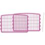 IRIS 24 Pet Playpen 4 + 2 Add-On Panel, Pink