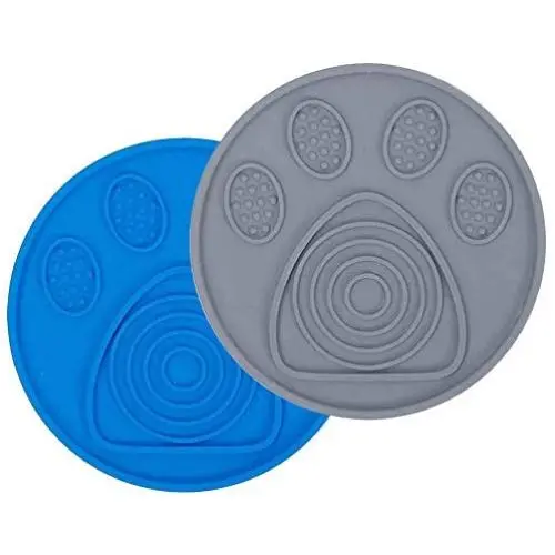 EasyLife185 Lick Mat for Dogs, Slow Dispensing Treater Mat Dog Lick pad Peanut Butter mat for Pet Bathing, Grooming and Dog Training EasyLife185 Lick Mat for Dogs, Slow Dispensing Treater Mat Dog Lick pad Peanut Butter mat for Pet Bathing, Grooming and Dog Training
