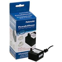 Petmate Fresh Flow Deluxe Replacement Pump 120V - Easy Install - AC Adapter and Cord Included, Multi, 36 Ouncess (29027)