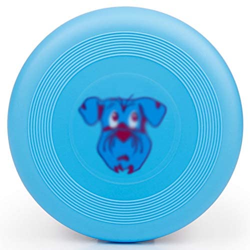 1 Pcs Dog Frisbee Toy, Soft Pet Toy Frisbee Flying Disc Tooth Resistant Outdoor Dog Training Multiple Colors, Floating Water Dog Toy Suitable for Small, or Medium Dogs Outdoor Training