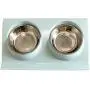 Wyxy Pet Feeder Double Stainless Steel Bowl for Dog Bowl and cat Bowl for Food and Water, Suitable for Small/Medium/Large Dog and cat Wyxy Pet Feeder Double Stainless Steel Bowl for Dog Bowl and cat Bowl for Food and Water, Suitable for Small/Medium/Large Dog and cat