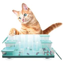 Doc & Phoebes Puzzle Feeder for Cats, Multi (33052)