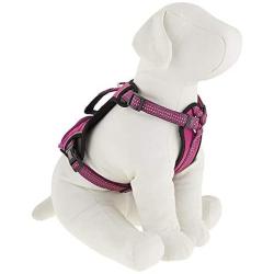 Dog Harness Kong Reflective Pocket Large Pink