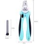 Pet Neat Dog Nail Clippers - Nail File Trimmer to Smooth Out Nails - Quick Safety Guard to Avoid Overcutting - for Small, Medium or Large Dogs