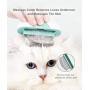 PAKEWAY Cat Brush/Dog Brush Cat Comb and Cat Hair Brush in one Removes Loose Undercoat, Mats and Tangled Hair, Professional Pet Brush for Short Long Haired Puppy & Cats & Rabbit & Little Pets