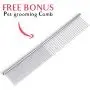 Pet Nail Grinder-Electric Dog Nail Grinder with 2 Speed and 3 Ports-Rechargeable Pet Nail Trimmer for Painless Grooming & Smoothing for Small Medium Large Dogs & Cats-Bonus Nail File & Grooming Comb Pet Nail Grinder-Electric Dog Nail Grinder with 2 Speed and 3 Ports-Rechargeable Pet Nail Trimmer for Painless Grooming & Smoothing for Small Medium Large Dogs & Cats-Bonus Nail File & Grooming Comb