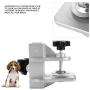 TOPINCN Pet Grooming Table Arms Clamp Pet Grooming Table Arm H Bar Clamp Holder Hair Dryer Clamp Clip Accessory Aluminium Alloy Fixture Fixation Clip for Dog Cat Puppy Kitty