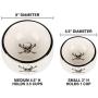 Creature Comforts Ceramic Bowls and Dishes Collection – Extensive Selection of Beautiful, Stylish Water Bowl, Feeding Bowl, and Dishes for Dogs, Cats and Pets – Option to Customize and Personalize