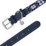 Blueberry Pet 3 Patterns Modern Tribal Print Dog Collars