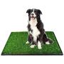 CDH Pet Potty Dog Grass Pee Potty Pad,Artificial Grass for Dogs Potty,Portable Potty Grass Training Mat for Indoor and Outdoor Use (16''x20'',17''x27'',18''x13'',27''x34'')