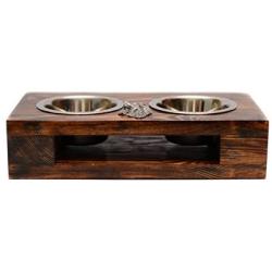 Afghan Hound, a Dogs Bowl with a Relief from ArtDog