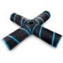 QERNTPEY Pet Toy Cat Tunnel 4 Way Pet Play Tunnel Collapsible Tunnel Toy for Cats Dogs Rabbits Pets Toy Interact with Pets