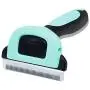 Meric Hair Deshedding Brush for Dogs, Pet Grooming Tool, Stainless Steel Blades, 3-Minutes to Groom, 1-pc Meric Hair Deshedding Brush for Dogs, Pet Grooming Tool, Stainless Steel Blades, 3-Minutes to Groom, 1-pc