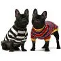 Fitwarm 2-Pack 100% Cotton Striped Dog Shirt for Pet Clothes Puppy T-Shirts Cat Tee Breathable Strechy Fitwarm 2-Pack 100% Cotton Striped Dog Shirt for Pet Clothes Puppy T-Shirts Cat Tee Breathable Strechy