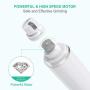 oneisall Dog Nail Grinder - Quiet 2 Speed USB Rechargeable Pet Nail Trimmer Paws Grooming & Smoothing for Small Medium Dogs & Cats - White