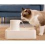 THMY Cats Drinking Fountain,1.8L Ultra Silent Water Fountain Dispenser with Automatic Switch-Off Function Dog Fountain,Ultra Silent Healthy and Hygienic Pet Water Fountain