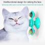 N/A Turntable Pet Toy Cat Turntable Funny Cat Toy Scratch Scratching (Green) (Color : Green)