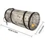 Japanese Style Collapsible Printed Cat Tunnel with Ball Rolling Ground Chinchilla Drilling Holes Pet Supplies Cat Toys Japanese Style Collapsible Printed Cat Tunnel with Ball Rolling Ground Chinchilla Drilling Holes Pet Supplies Cat Toys