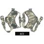 ZJDU K9 Dog Harness Handled MOLLE Vest, with Handletactical Service Dog Vest Harness,Outdoor Training Water-Resistant Comfortable Military Patrol K9 Dog Harness