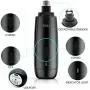 Dog Nail Grinder Black Electric Pet Nail Trimmer Slow Noise for Small Medium Large Dogs & Cats Claw Care Dog Nail Grinder Black Electric Pet Nail Trimmer Slow Noise for Small Medium Large Dogs & Cats Claw Care