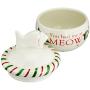 Lenox Holiday Cat Treat Jar