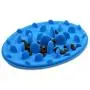 PETBABA Dog Bowl Slow Feeder, Interactive Puzzle Fun Silicone Nonskid Feed Dish, Against Bloat in Eating Food, Keep Your Cat Pet Healthy