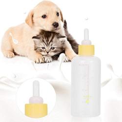 Simlug Puppy Feeding Bottle, 60ml 6PCS Nursing Care Pet Nursing Kit, Puppy for Pet