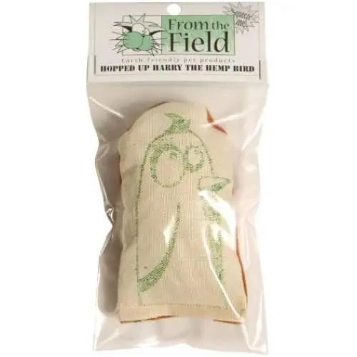 From The Field Hopped Up Harry The Hemp Bird Catnip Toy From The Field Hopped Up Harry The Hemp Bird Catnip Toy