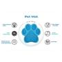 Lick Mat for Dogs | Slow Feeder | Dog Lick Mat for Anxiety | Dog Lick Pad for Treats & Grooming | Use in Shower and Bath with Super Suction Cup Holds on Wall and Floor | Great for Pet Training