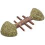 ocijf179 Cat Toy Pet Cat Kitten Matatabi Fish Mouse Shape Ball Teaser Interactive Play Chew Toy - Ball