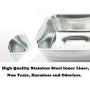 Love Dream Crate Dog Bowl, Stainless Steel Removable Cage Hanging Food Water Bowls with Bolt Holder for Puppy Cat Rabbite Birds