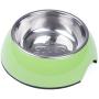 Super Design Dog Cat Bowls Melamine Stand Stainless Steel Bowls for Small Medium Large Dogs and Cats