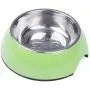 Super Design Dog Cat Bowls Melamine Stand Stainless Steel Bowls for Small Medium Large Dogs and Cats