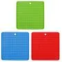 Baring 3 Pieces Dog Lick Pad Mat, Slow Feeder Dog mat, Dog Treat Distraction Mat for Licking/Yoghurts/Peanut/Pet Bathing Baring 3 Pieces Dog Lick Pad Mat, Slow Feeder Dog mat, Dog Treat Distraction Mat for Licking/Yoghurts/Peanut/Pet Bathing