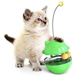 Bingirl Cats Toy Funny Pet Training Tool Leaking Food Ball Educational Tumbler Toy Pet Supplies