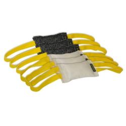 Dean & Tyler Bundle of 6 Tugs for Pets, 3-French Linen and 3-Fire Hose, 8-Inch by 4-Inch