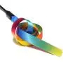 Maxpower Planet Interactive Cat Toys Teaser Rainbow Wand String - Pack of 2