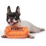Friends TV Show Friends Dog Toy | Orange Sofa Pivot Couch from Friends TV Show Stuffed Animal Dog Toy | Friends TV Show Merchandise Plush Dog Toy